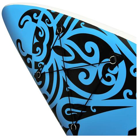 Lusso Casadino -  Set Tavola Gonfiabile Da Sup 305x76x15 Cm Blu - Foto 8