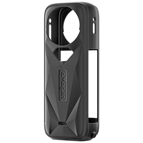 Custodia Protettiva In Silicone Per Insta360 X5: Protezione Completa Per La Tua Action Cam Black - Foto 2