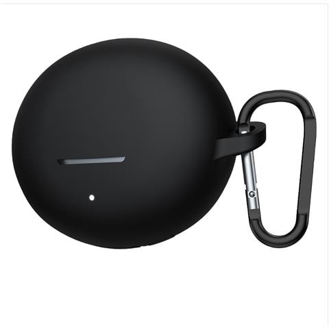 Custodia Protettiva In Silicone Compatibile Con Honor Earbuds 4i - Cover Anti-caduta Black - Foto 1