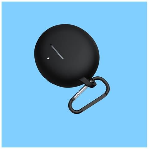 Custodia Protettiva In Silicone Compatibile Con Honor Earbuds 4i - Cover Anti-caduta Black - Foto 2