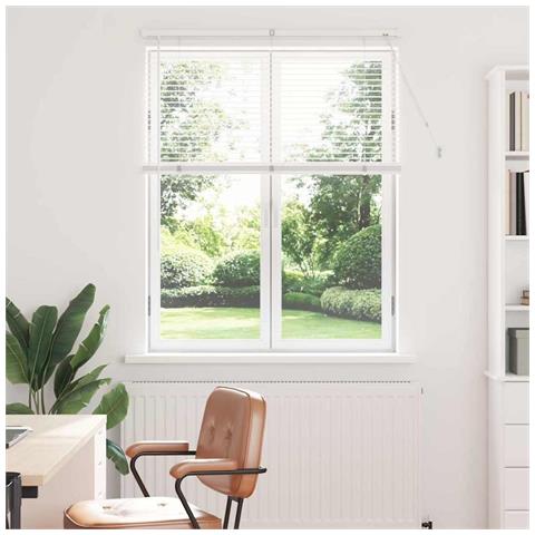 Tenda per Finestra con tende Manuale Bianco Alluminio - Foto 2