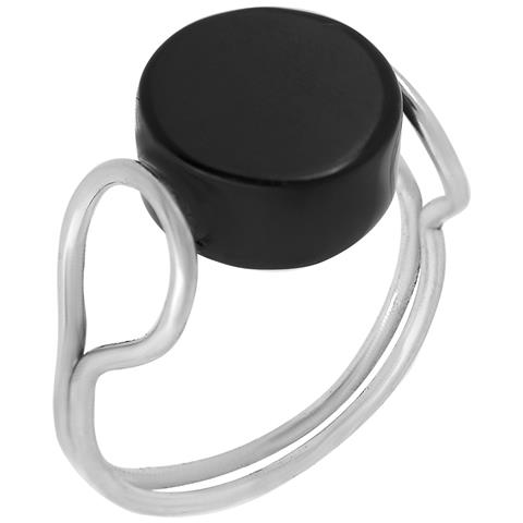 Anello In Argento Sterling ""fix Onix2"" Cristallo Nero - Foto 1