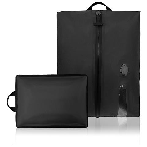 Borsa A Tracolla Multifunzionale In Tpu - Leggera, Impermeabile E Versatile Black - Foto 2