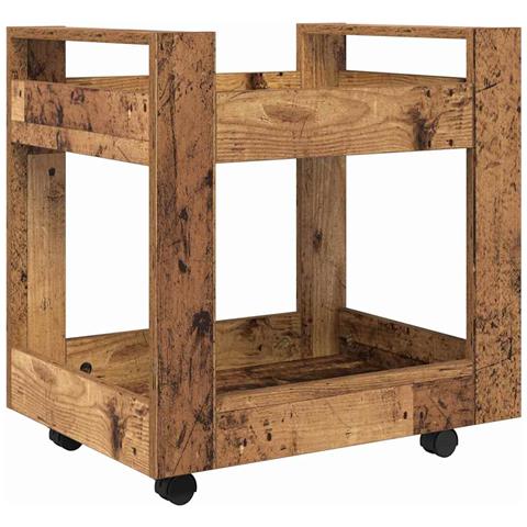 Carrello da Scrivania Legno vecchio 60 x 45 x 60 cm - Foto 1
