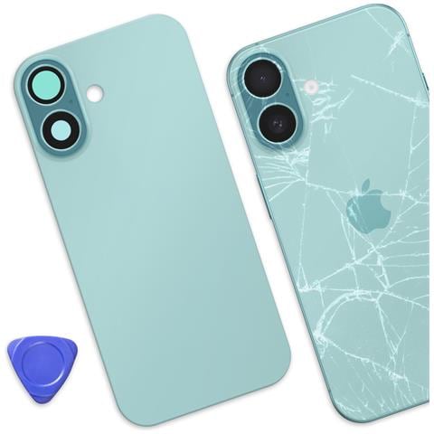 Coperchio Batteria Di Ricambio Per Iphone 16 Con Adesivo Integrato - Foto 4