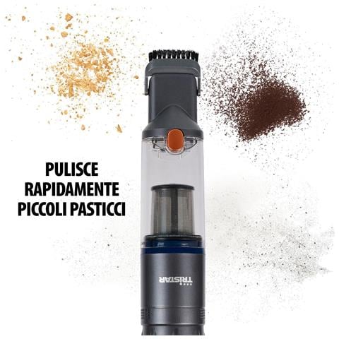 Aspirapolvere Portatile, 12 Kpa Di Potenza, Senza Fili, Motore Bldc 90w, Filtro Hepa H12, Autonomia 15 Min, Base Con Accessori, Design Compatto E Leggero - Foto 3