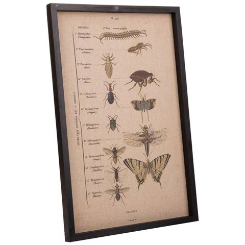 Quadro Legno E Stoffa 40x60x2,5h - Foto 1