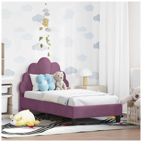 Struttura letto per bambini con testata Viola 70 x 140 cm - Foto 2