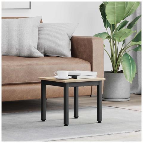 Tavolino da salotto Sonoma 40 x 40 x 36 cm Legno multistrato - Foto 2