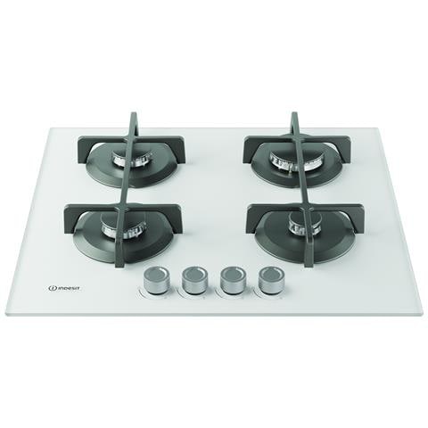 ING 61T /WH 1 piano gas vetro tortora 60cm 4 fuochi griglie in ghisa lavabili in lavastoviglie - Foto 2
