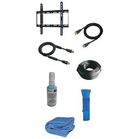 Kit Supporto da parete per TV 23"-47" Portata max 75 kg Colore Nero - Foto 2