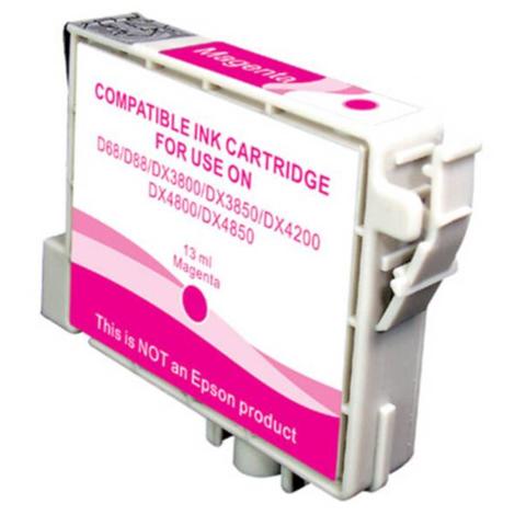 Cartuccia Compatibile Epson Stylus D68 / D88 / Dx3800 / Dx4800 T0613 Magenta - Foto 1