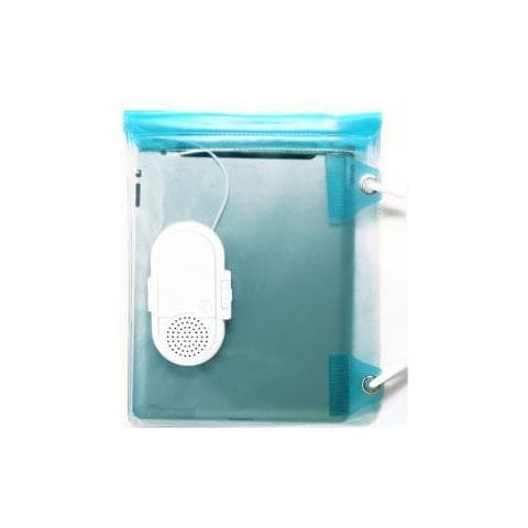Cover / Speaker ADJ H20 Resistente all'acqua per iPad e Tablet con Jack Stereo 3.5mm per Office Series  Col. Blu - Foto 1