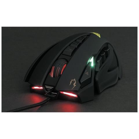 ZEUS USB Laser 8200DPI Mano destra Nero mouse - Foto 2