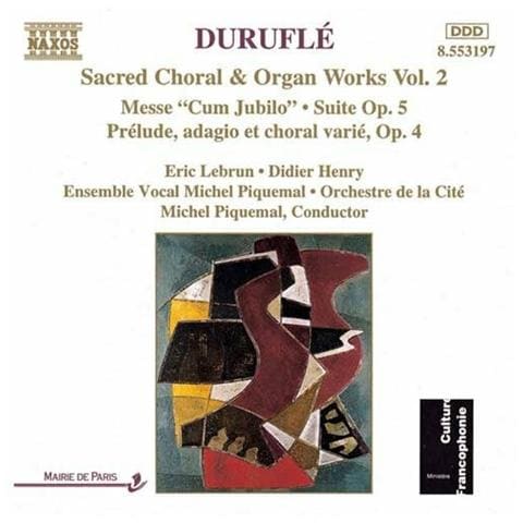 Maurice Durufle' - Corali E Opera Per Organo, Vol. 2 - Foto 1