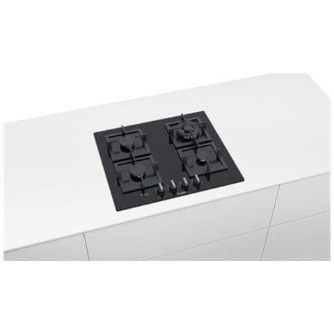 Piano Cottura PPH6A6B20 Serie 6 a Gas 4 Fuochi Gas Colore Nero - Foto 2