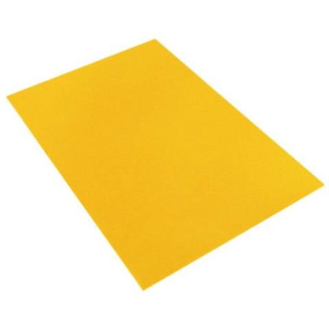 Feltro Tessile 30x45x0,4cm - Colore Giallo - Foto 2