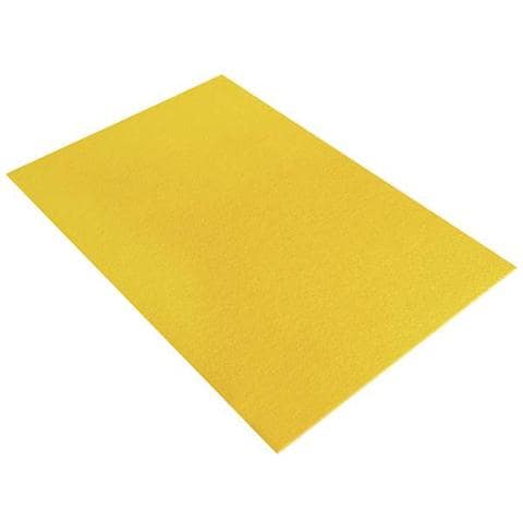 Feltro Tessile 30x45x0,4cm - Colore Giallo - Foto 1
