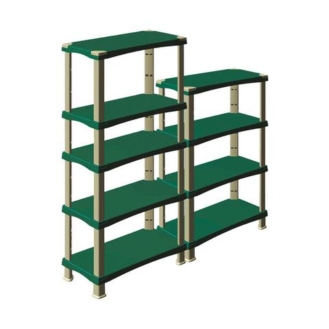 Scaffale Futuro Regolabile 5 Ripiani Colore Verde - Foto 1