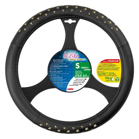 Coprivolante Icon Nero / oro Misura S 35-37 Cm - Foto 1