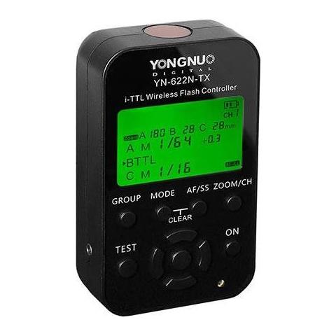 Yn-622n-tx Lcd Wireless I Ttl Flash Controller Trigger Per Nikon Yn622ntx - Foto 1