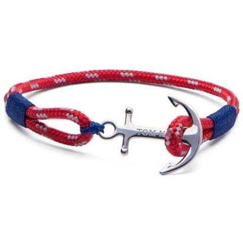 Gioielleria Tm0020. Bracciale, Colore Rosso Blu Argento. Unisex. - In ordine - Foto 2