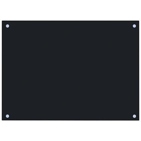 Paraschizzi Per Cucina Nero 70x50 Cm In Vetro Temperato - Foto 1