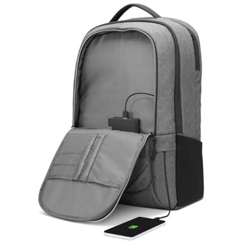 Zaino Business Casual Line Fino a 17.3" Colore Grigio Antracite - Foto 2