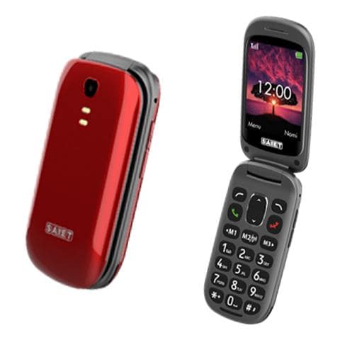 Focus Senior Phone Display 2.8" con Tasti Grandi + Tasto SOS Bluetooth Colore Rosso - Europa - Foto 3