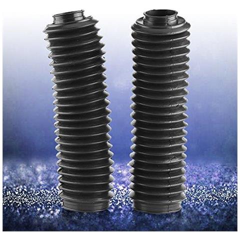 1 Paio Gomma Forcella Coperchio Anteriore Del Tubo Ghetta Boots Shock Manica - Foto 4