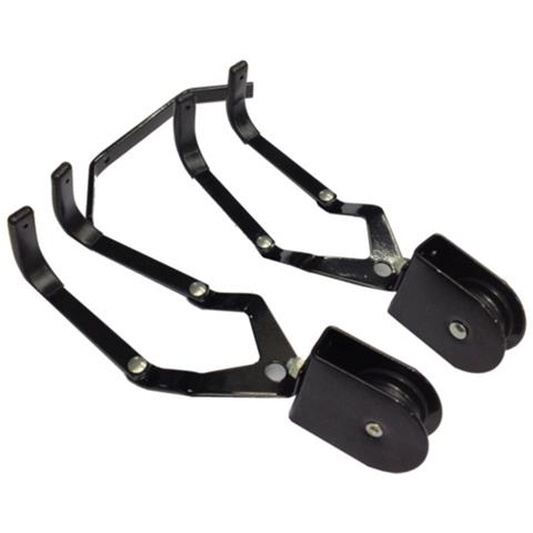 Portabici Sospensione Appendi Bici Soffitto Cantina Garage Carrucola 1 Bici 20kg - Foto 2