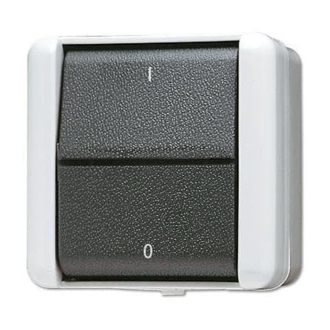 Wippschalter Aus 2-pol. 802 W (802w)  - Foto 1