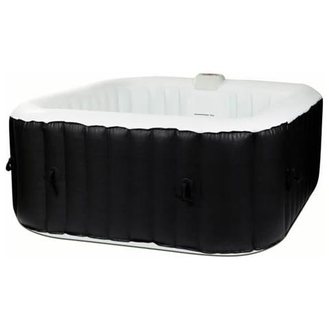 Sun Spa Spa Gonfiabile Quadrata Laminata - 4 Persone - 1, 55 X H 0, 65 M - Foto 1