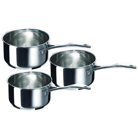 Serie 3 Pentole In Acciaio Inox 16-18-20 Cm - 12066974 - Foto 1