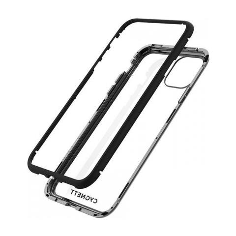 Ozone Magnetic 9h Double Tempered Glass Case For Iphone 11 Pro Max - Black - Foto 1