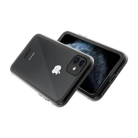 Ozone Magnetic 9h Double Tempered Glass Case For Iphone 11 Pro Max - Black - Foto 2