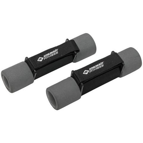 Manubri per Ginnastica 2 x 1 Kg Colore Antracite - Foto 1