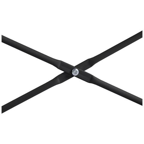 Scrivania Per Computer Nero E Rovere 110x60x70 Cm In Truciolato - Foto 2