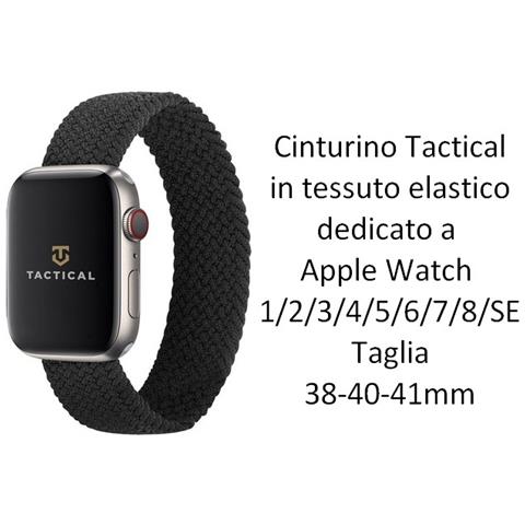 Cinturino M 754s Originale Braided String Per Apple Watch 1-2-3-4-5-6-7-se 38 40 41mm Black - Foto 2
