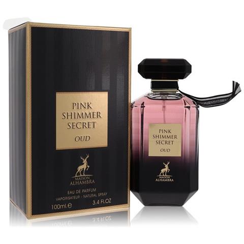 Pink Shimmer Secret Oud By Eau De Parfum Spray (unisex) 3.4 Oz (women) - Foto 1