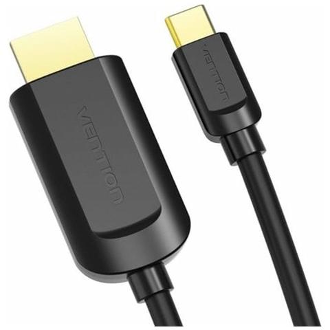 Cavo Usb-c Con Hdmi Vention Cgubg Nero 1,5 M - Foto 2