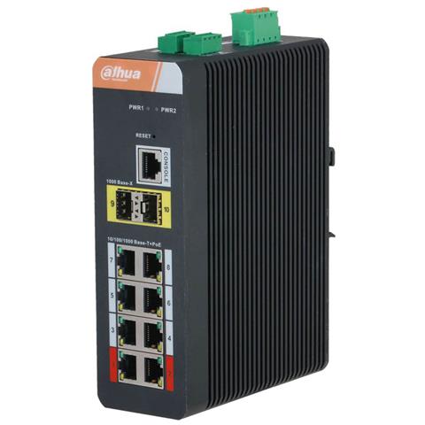 Switch 8 + 2 Ports Dh-pfs4210-8gt-dp-v2 - Foto 1