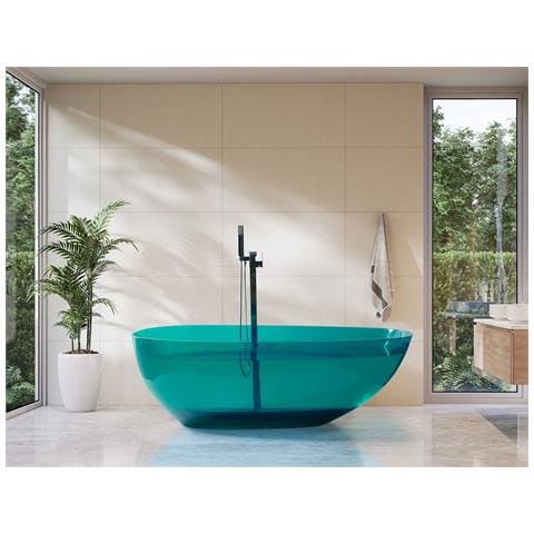 Vasca Da Bagno Freestanding Blancarena 170 X 78 Cm Foglia Di Tè - Foto 1