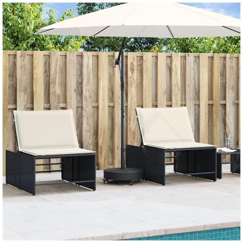 Base per Ombrellone con Ruote per Pali Ø38/48 mm 27 kg Rotonda - Foto 3