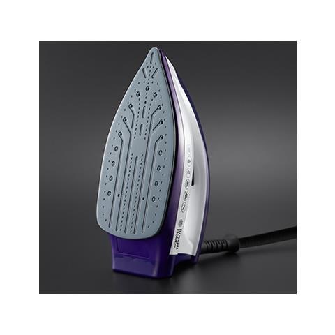24440-56 ferro da stiro a caldaia 2600 W 1,3 L Piastra in Ceramica Viola, Bianco - Foto 2