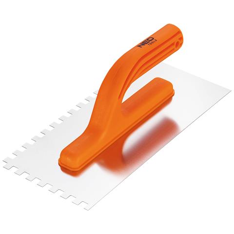 Cazzuola Con Denti, 270 X 125 Mm, Dente 8 X 8 X 8 Mm, Manico In Plastica - Foto 1