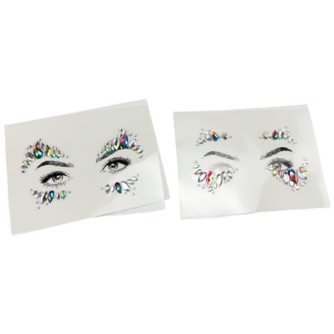 Adesivi Per Gioielli Viso Festival Adesivi Con Strass Model 5 - Foto 1