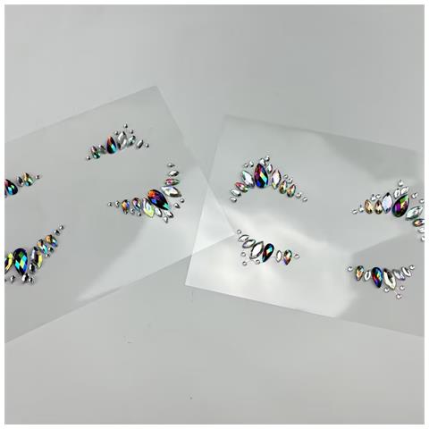 Adesivi Per Gioielli Viso Festival Adesivi Con Strass Model 5 - Foto 2