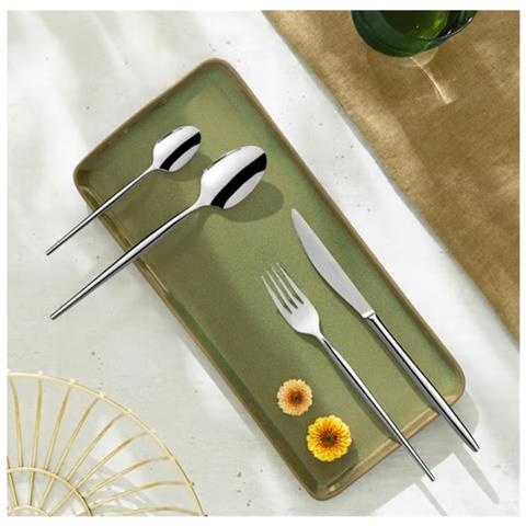 Set Posate In Acciaio Inox Da 24 Pezzi - 46155 - Foto 3