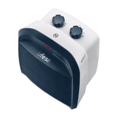 Termoventilatore con 2 Livelli di Calore Potenza 2000 W Colore Blu - Foto 2